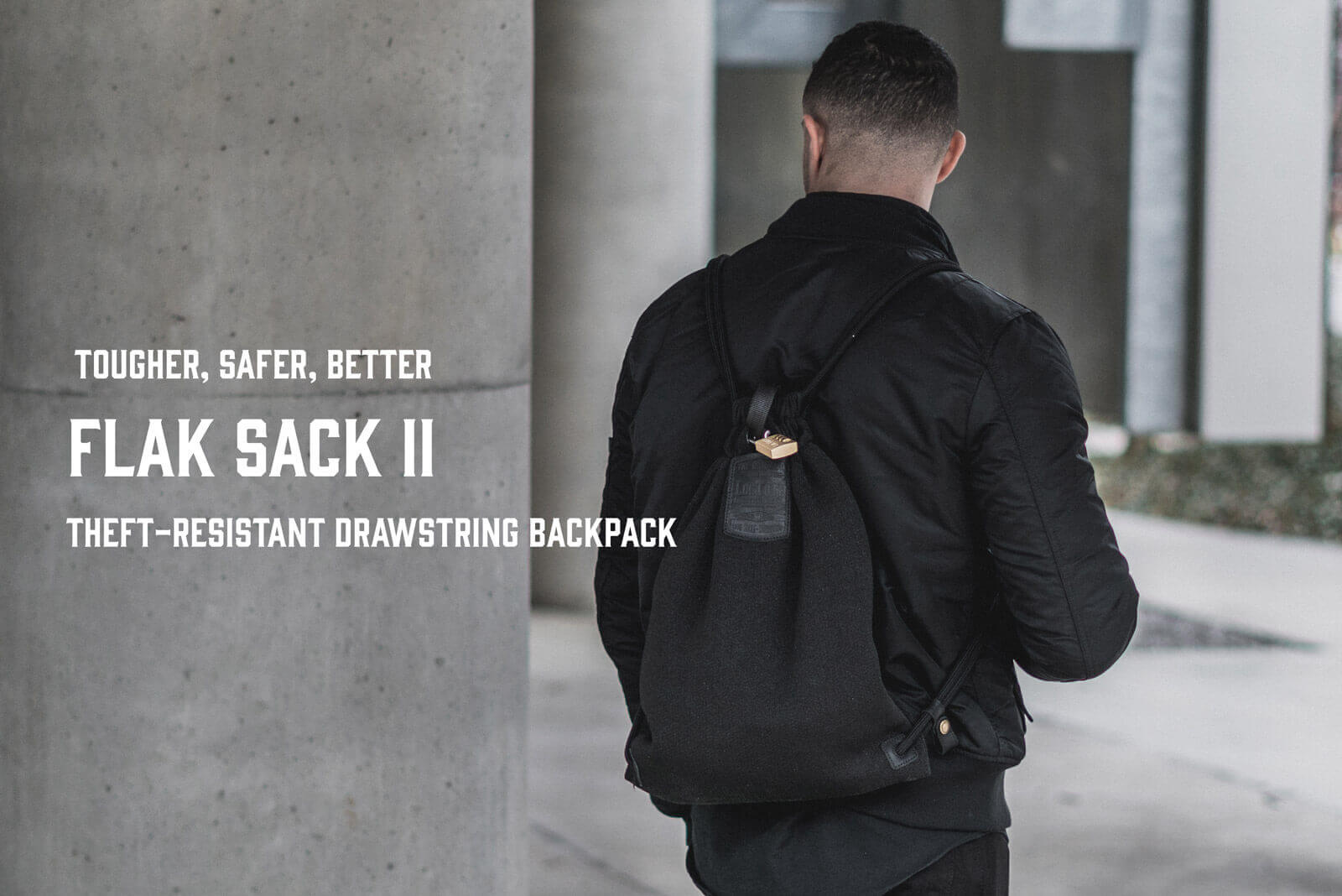 Flak Sack II Stealth Black